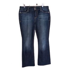 Nine West Boot Cut Jeans with rhinestones 14/32